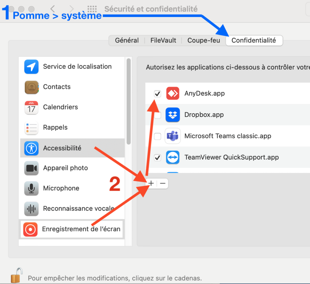 Aide : comment autoriser l'usage de AnyDesk sur les anciens Mac OS